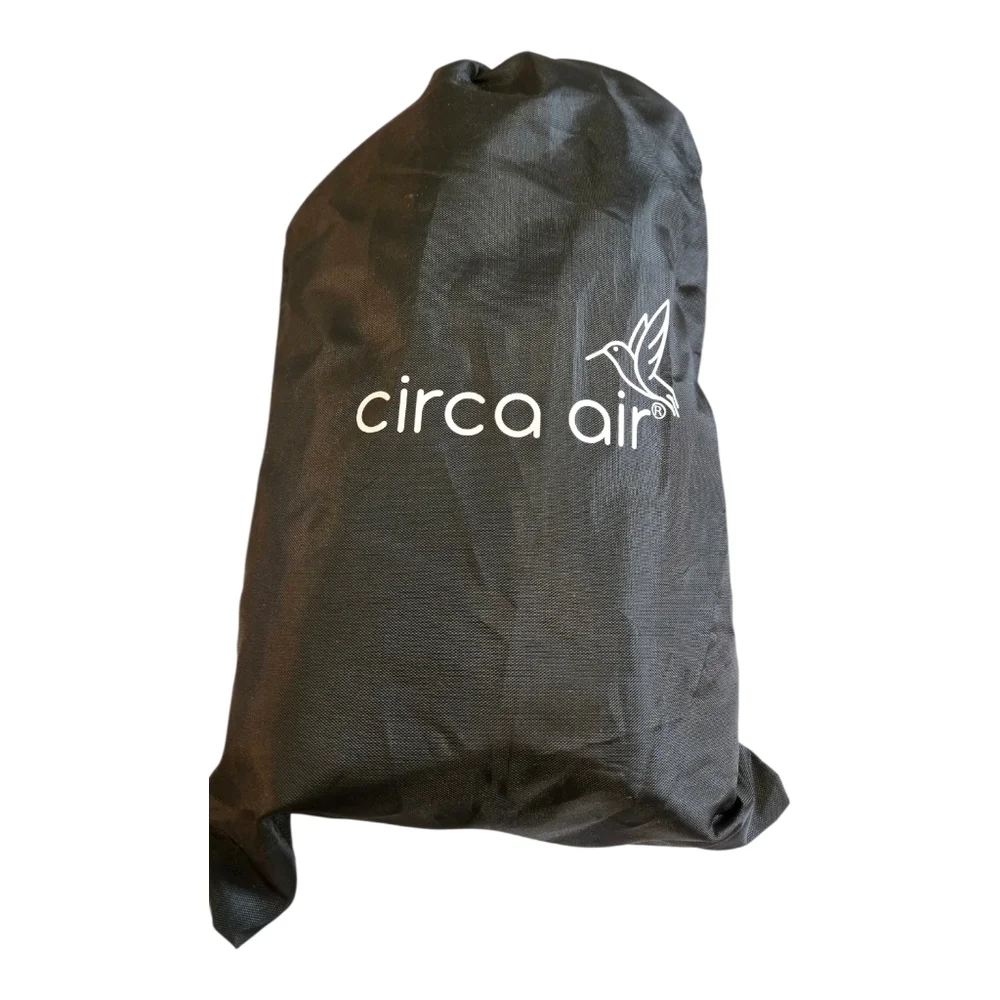 Circa Air Black Inflatable Wedge Pillow for Travel NEW Size:24